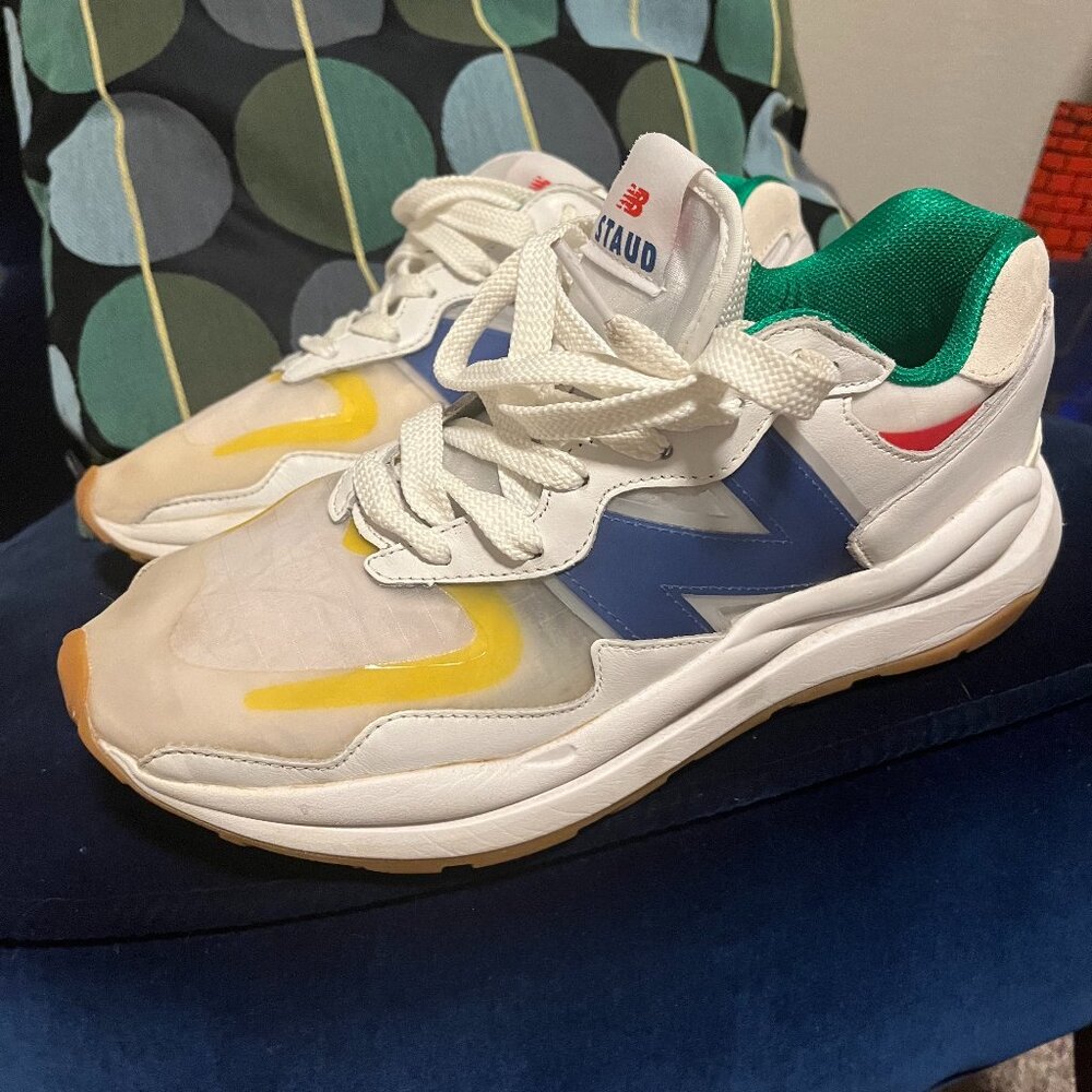 New Balance x STAUD 57/40 UNISEX SNEAKER WHITE